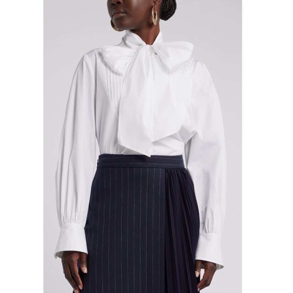 Harlem's Fashion Row House of Aama Penny Pintuck Top